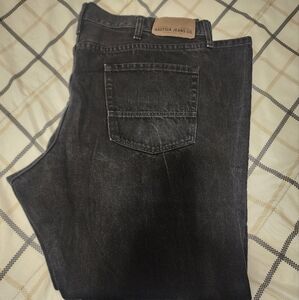 Nautica mens black jeans, 42x30